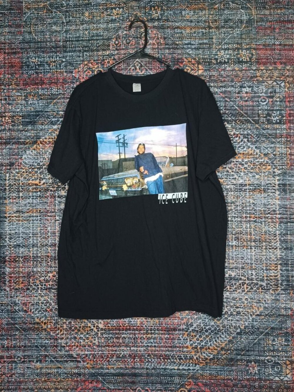 Vtg Y2K Ice Cube mens crew neck rap tee 2XL